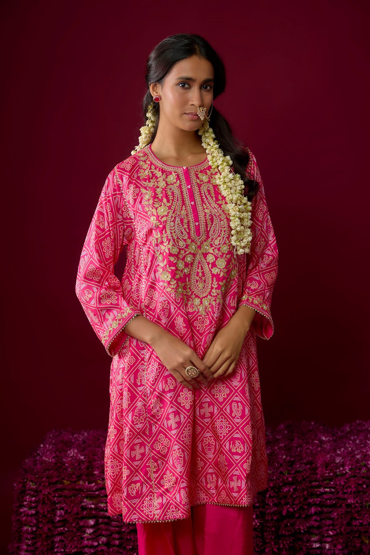 Nadia - Short Kurta With Salwar