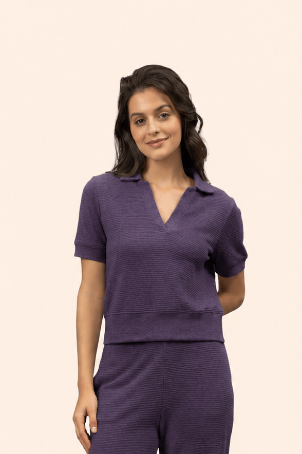 Ottoman Cropped Polo