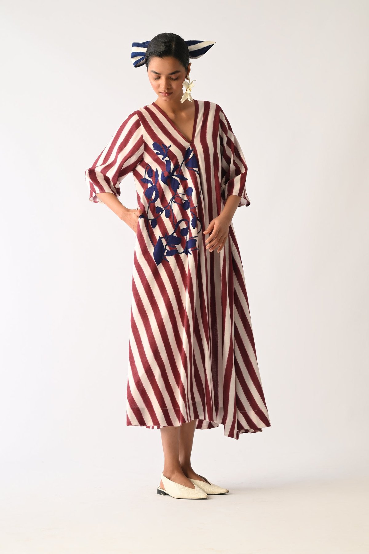 Revolt Bric Mayflower Applique Dress