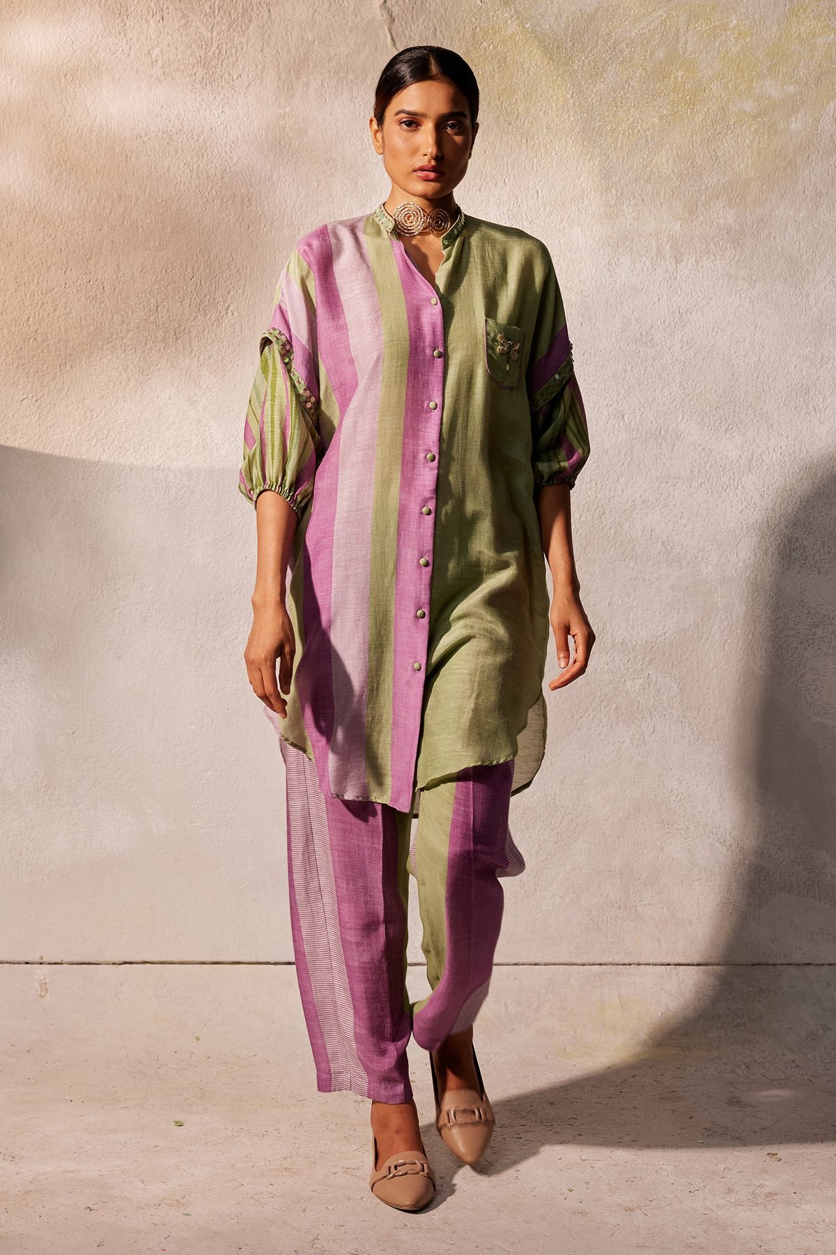 Pista Green Coord Set