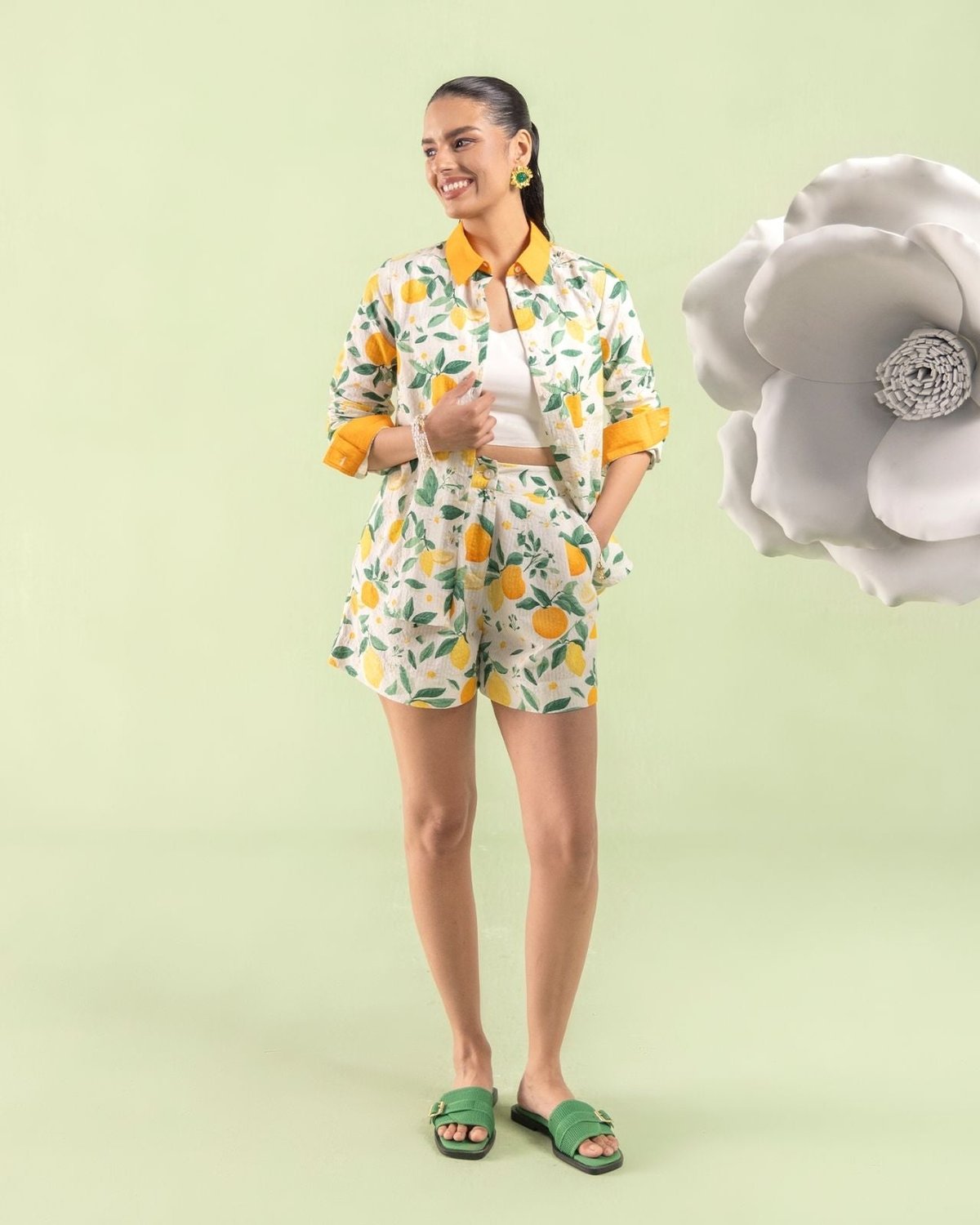 Lemon Grove Shorts Set