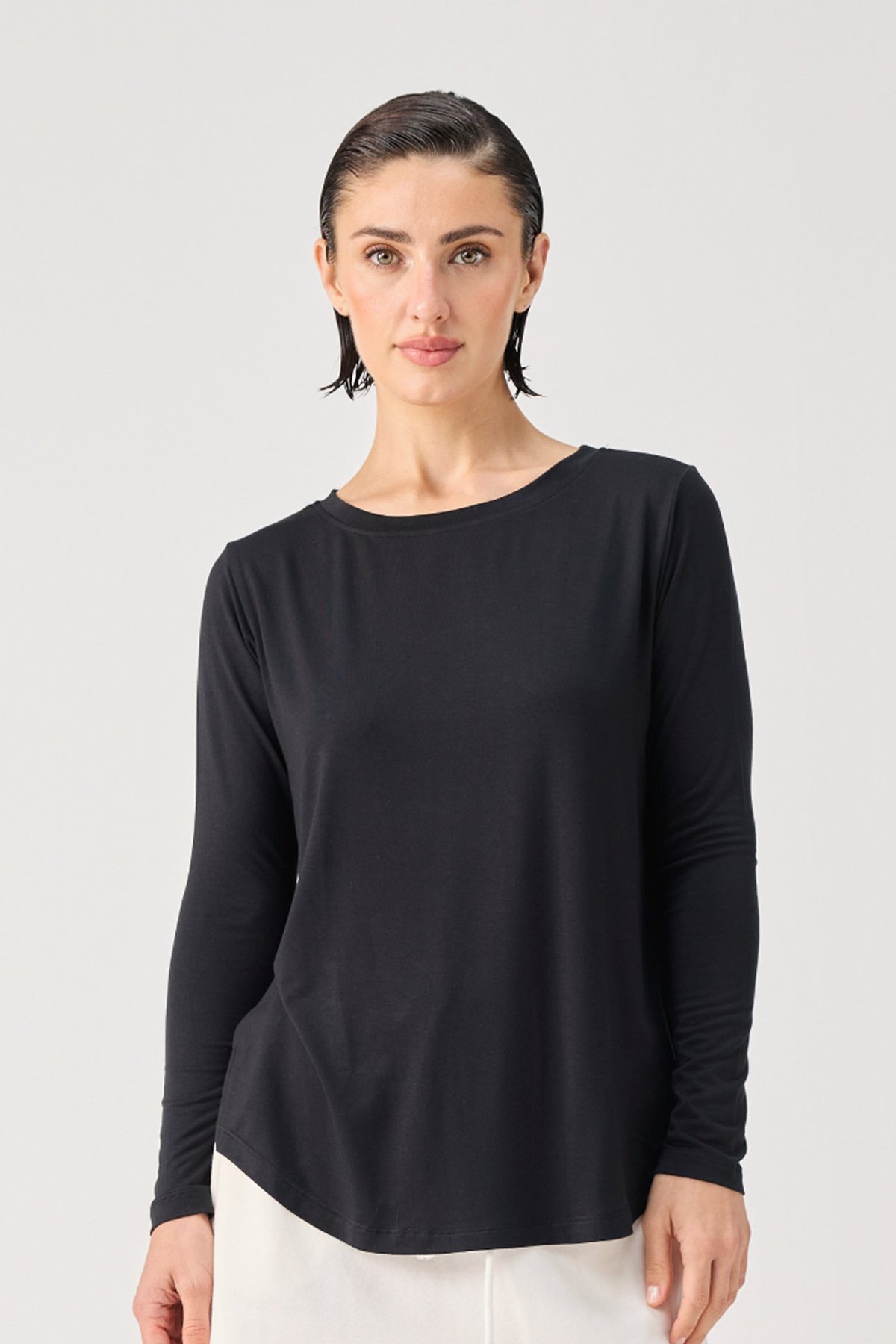 Long Sleeve Modal Tee