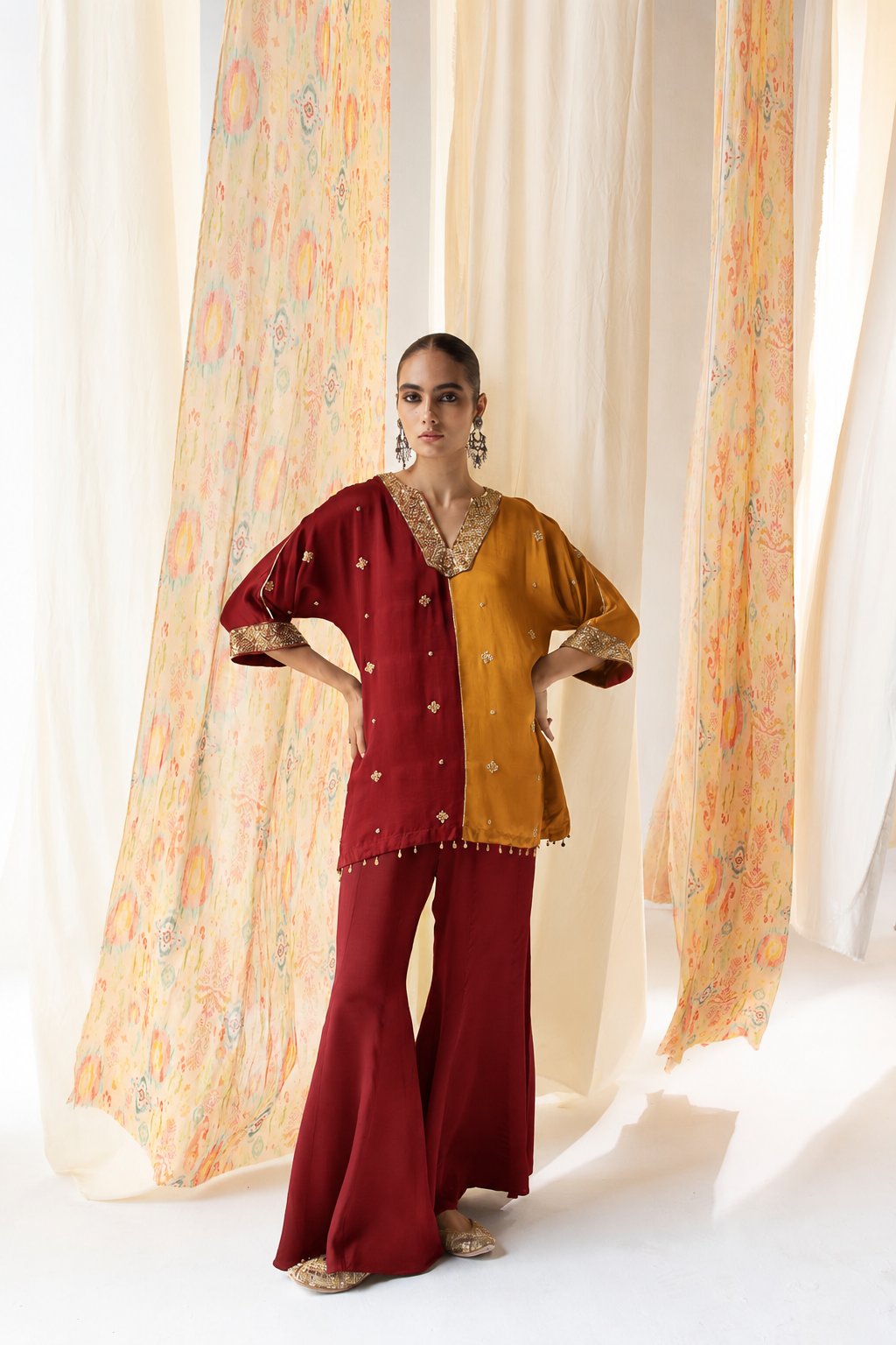 Kimiya Dolman-Sleeve Co-ord Set