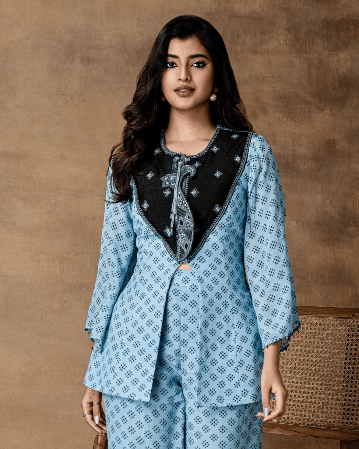 Jashn Powder Blue Top