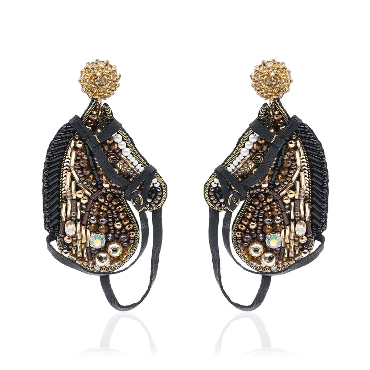 High Stride Horse Earrings
