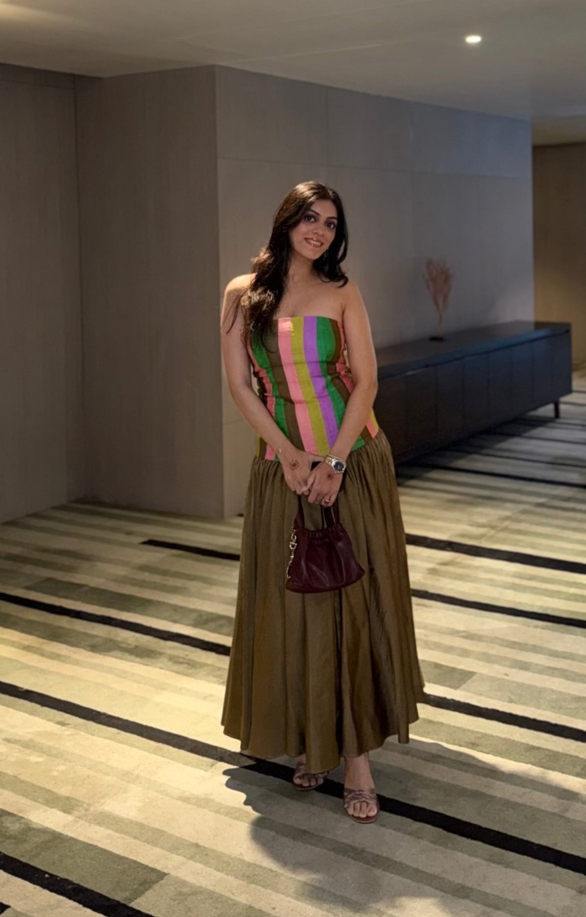 Multicolour Tube Dress