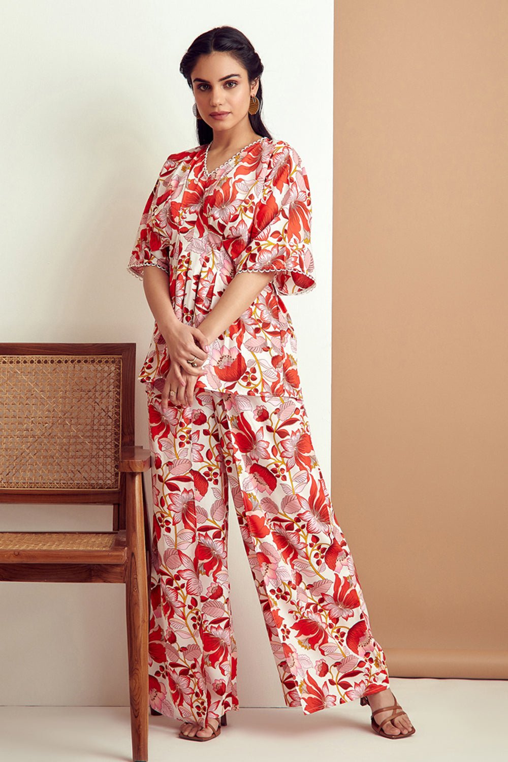 Eye Catching Floral Co-ord Set