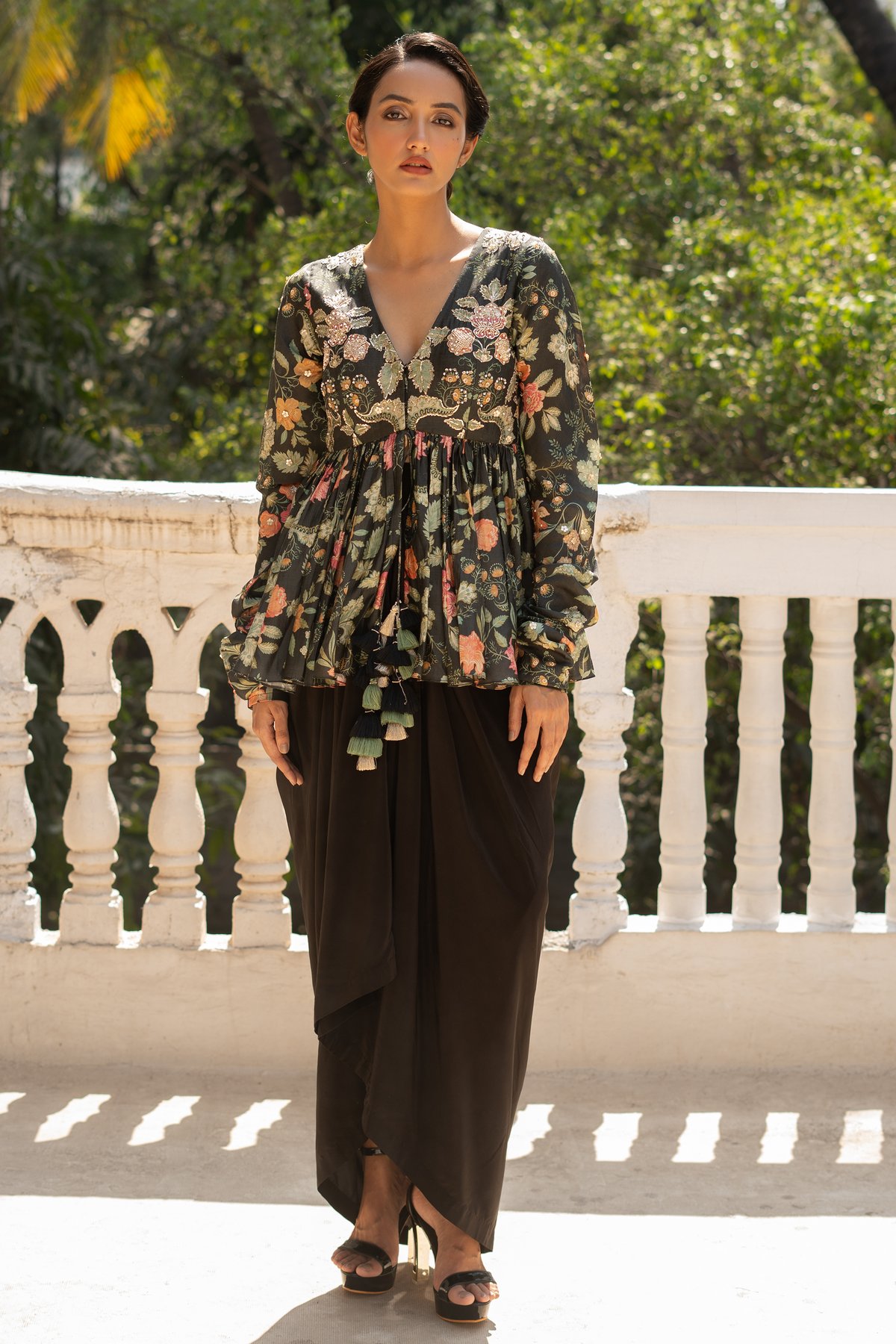 Lennon Peplum Set