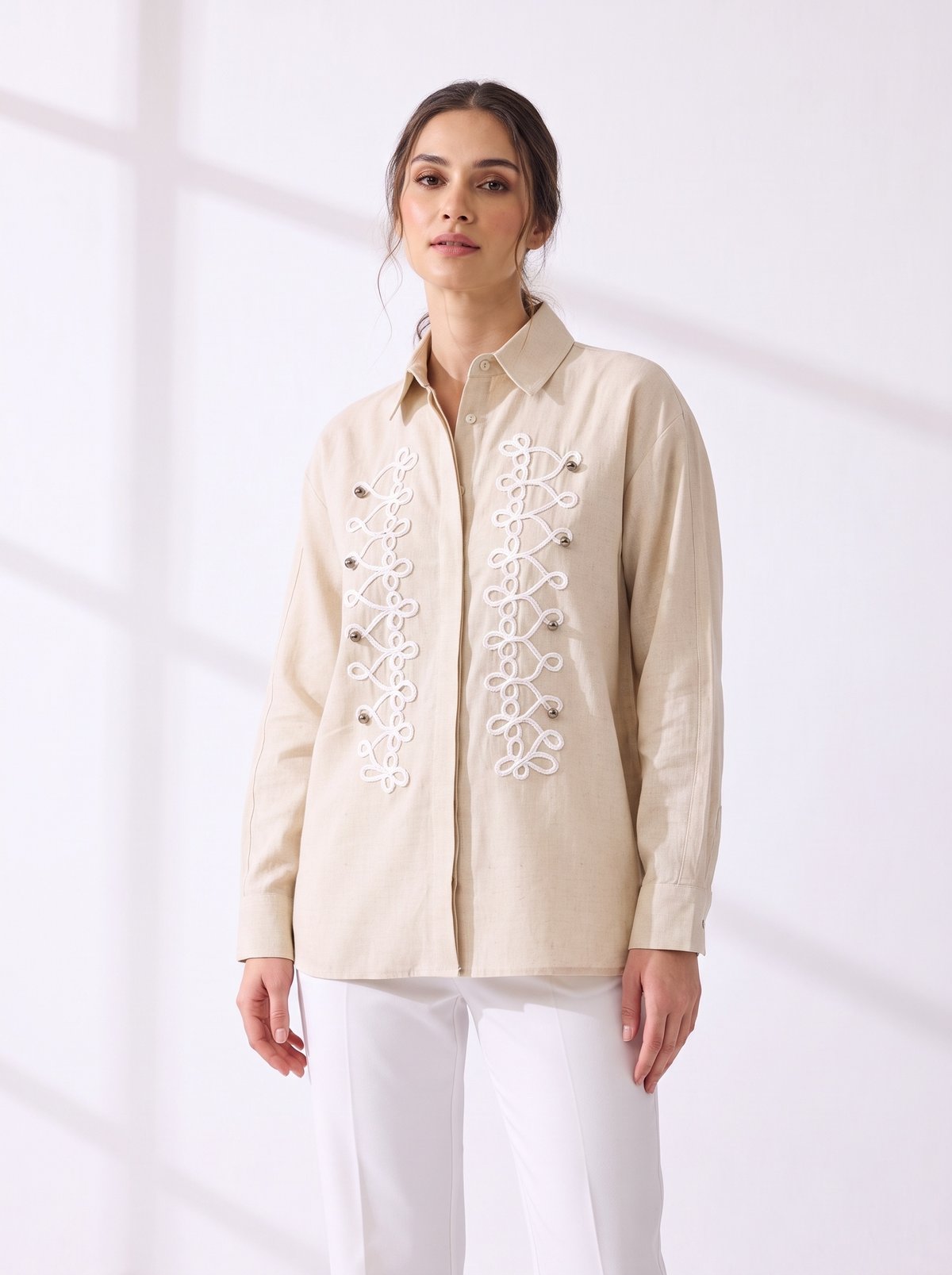 Elegant Beige Shirt