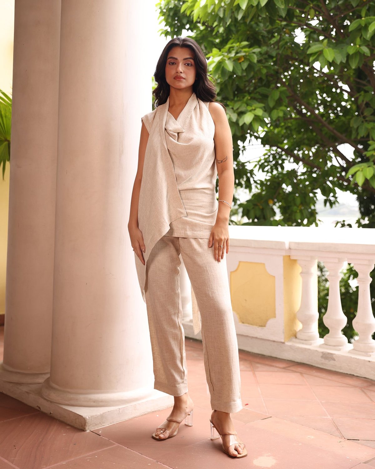 Bernadette Cowl Neck Co-Ord Set