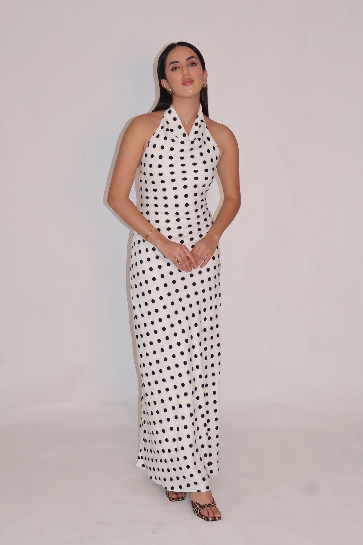 Lyna Dress White