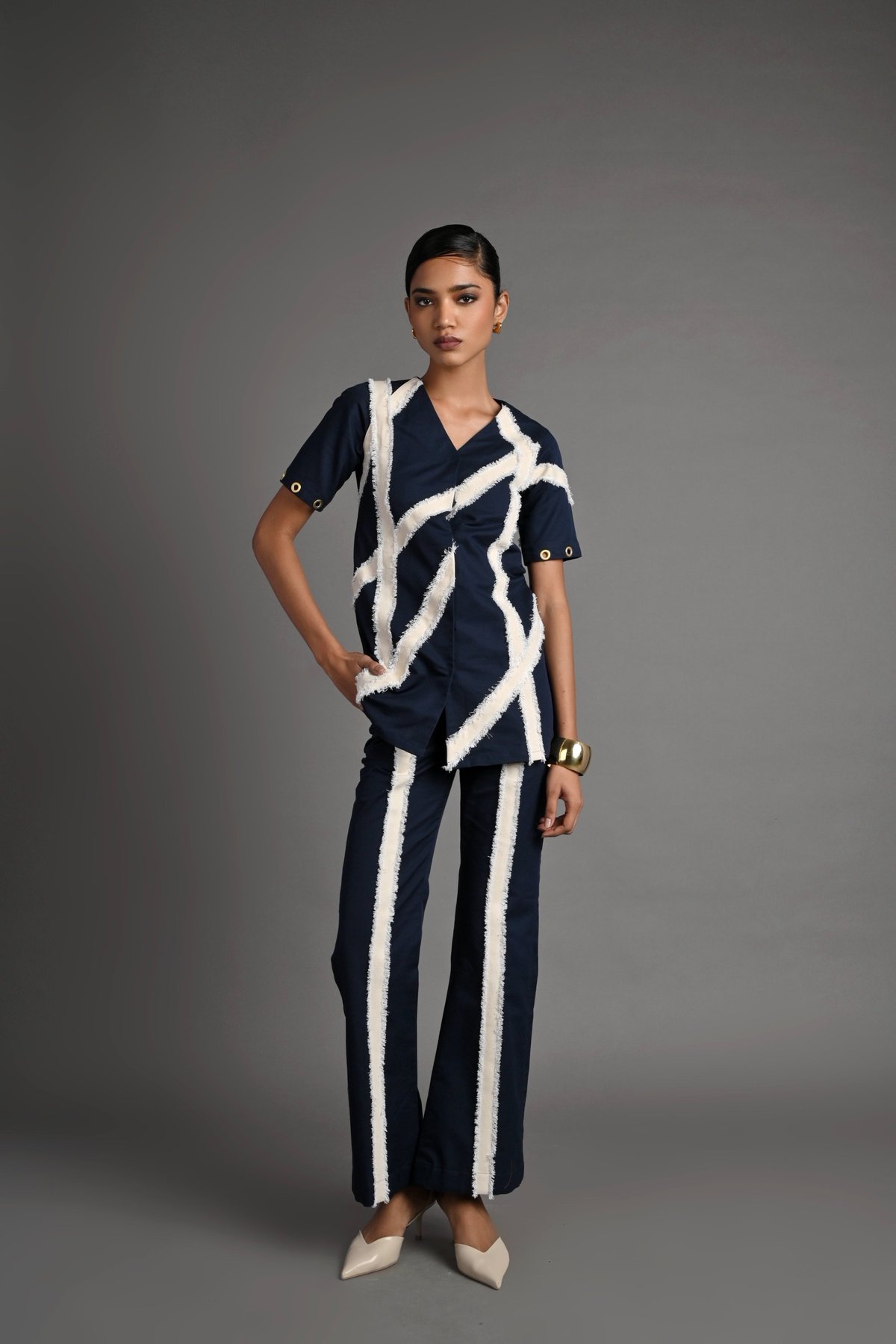 Itika In Crosscurrent Fringe Pant