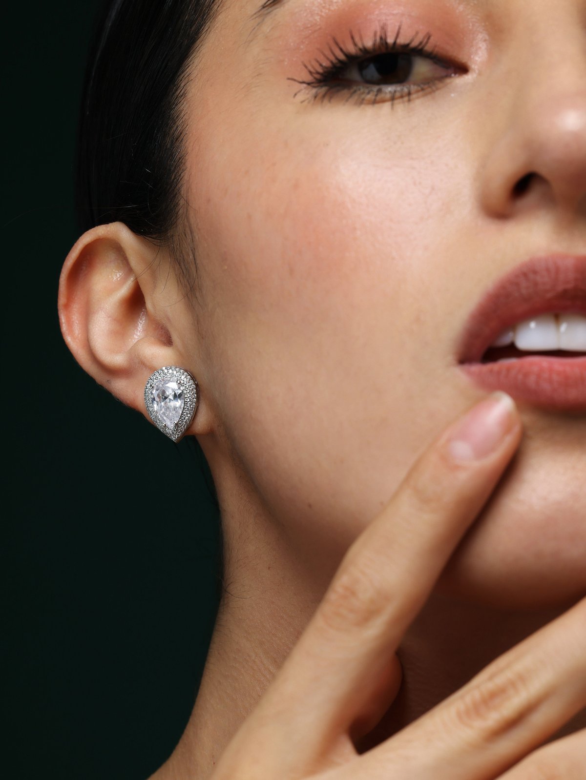 Cz Bloom Whisper Studs