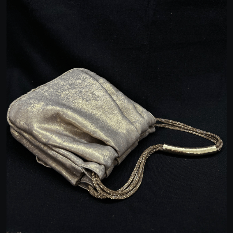 Symphony Satin Sunshine Gold Mini Party Bag