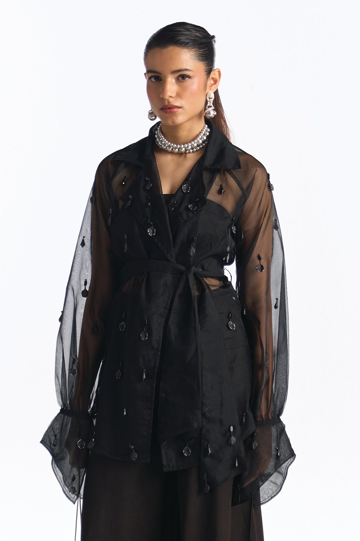 Luster Top With Bralet