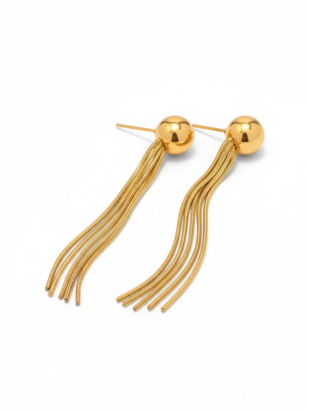 Gold Plated Drop Earrings
