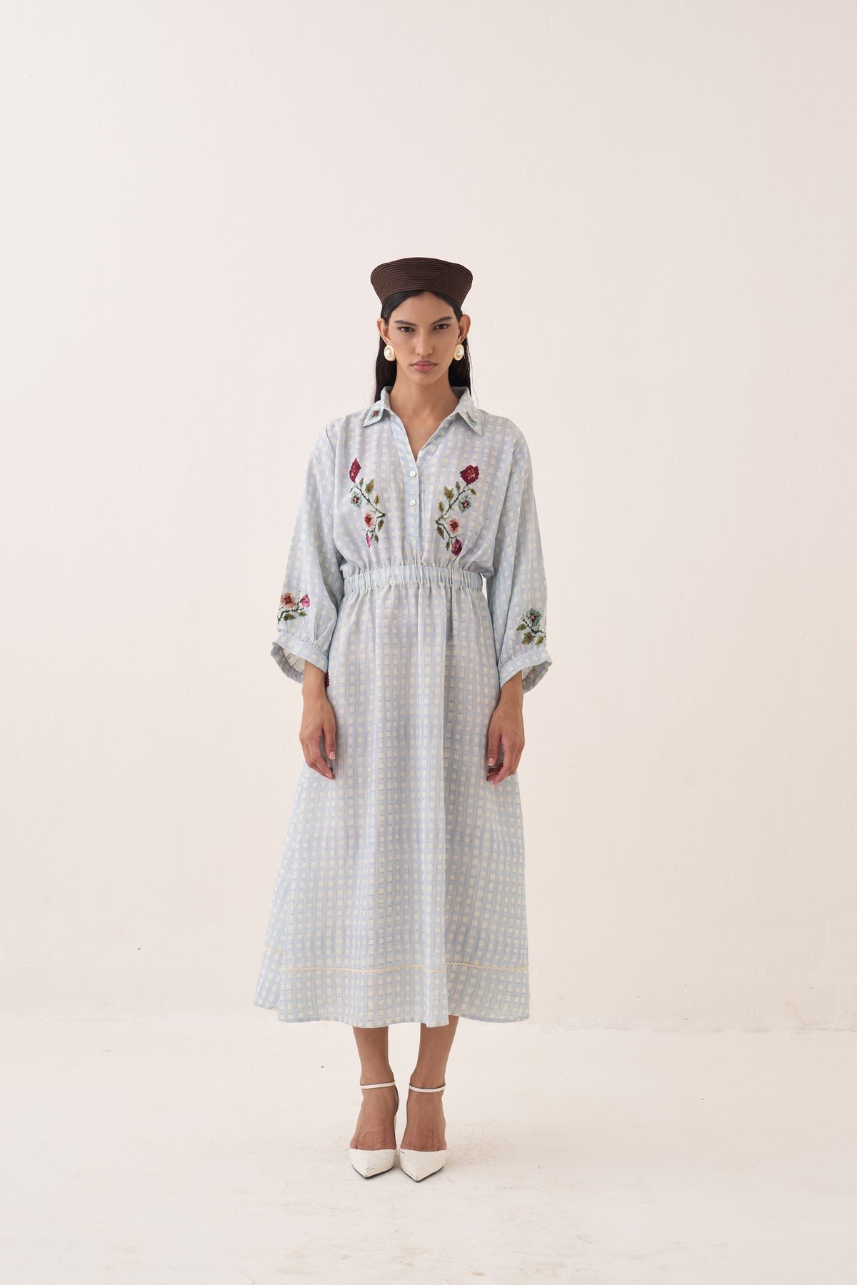 Gingham Poem Dress