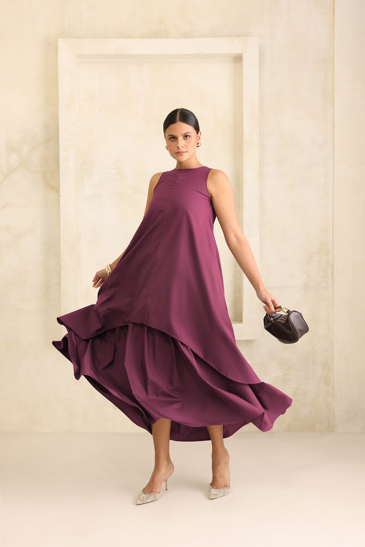 Iris Double Layered Dress