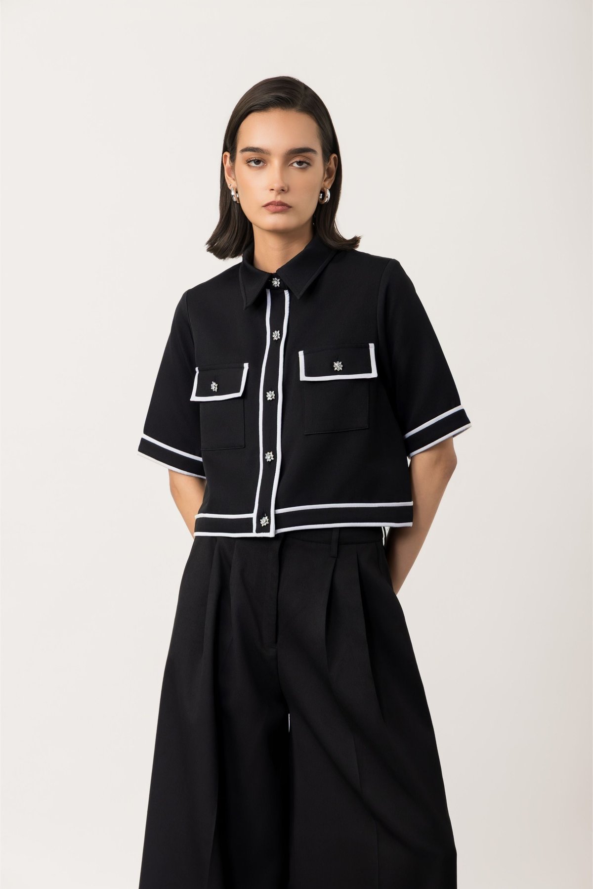 Midnight Short Sleeve Jacket