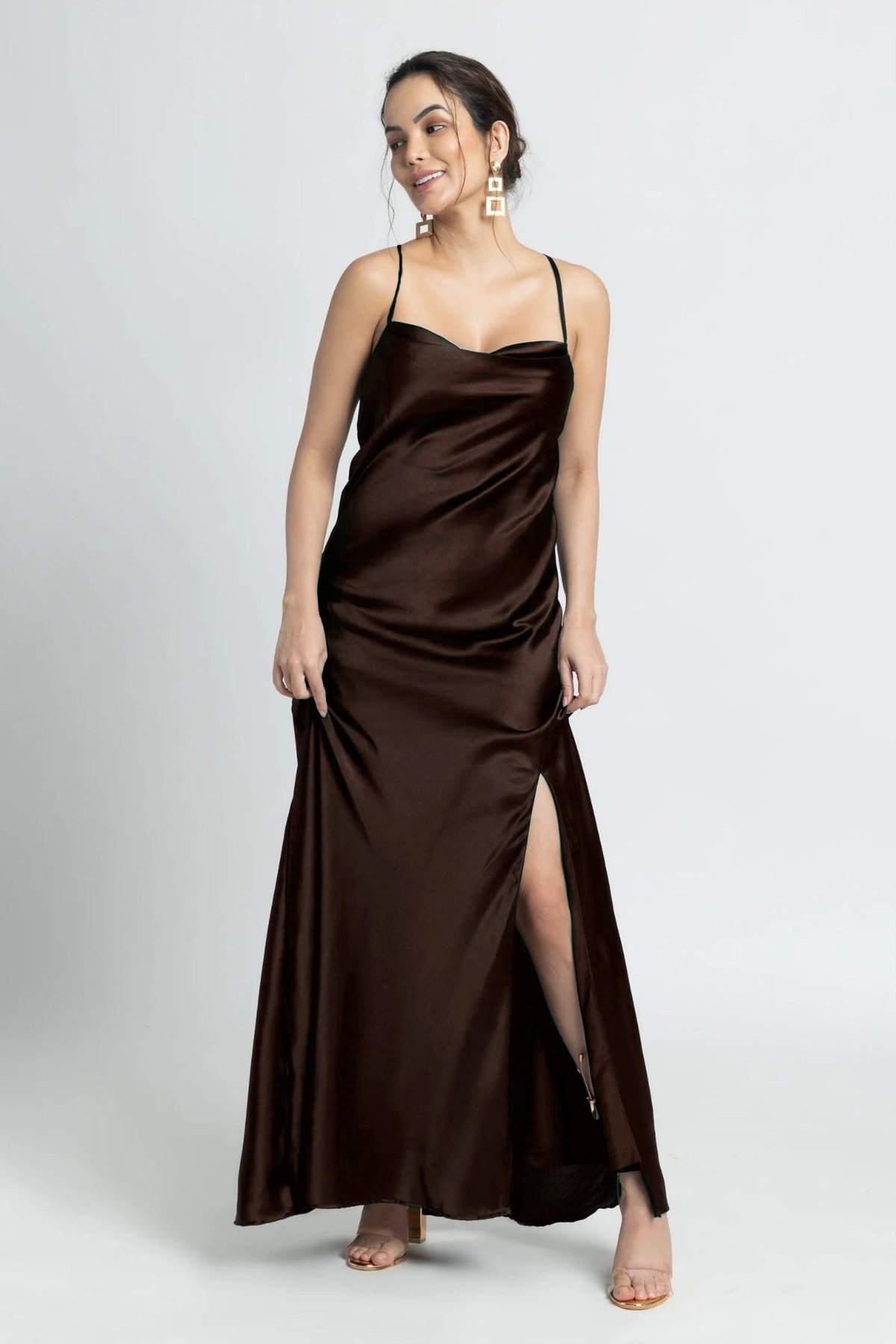 Cowl Maxi Dress