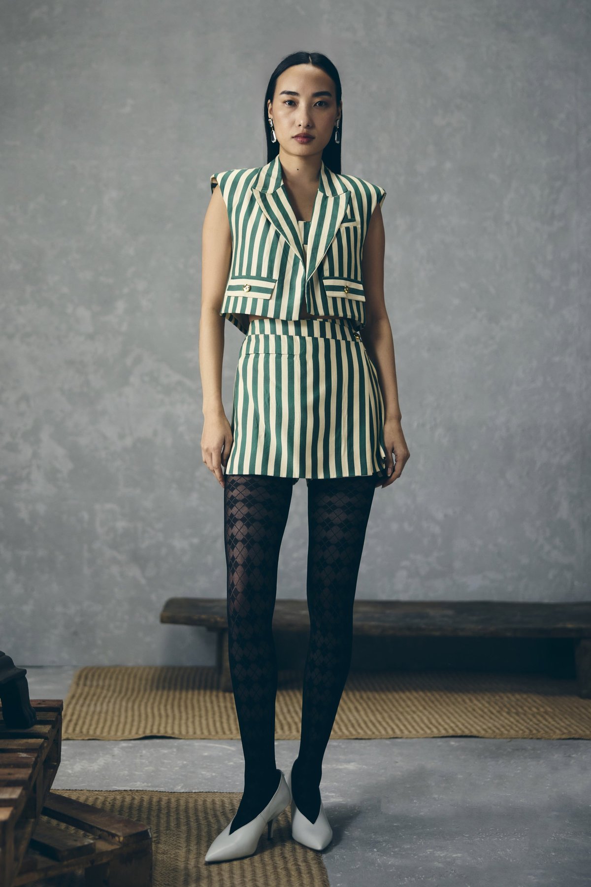 Mori skort set