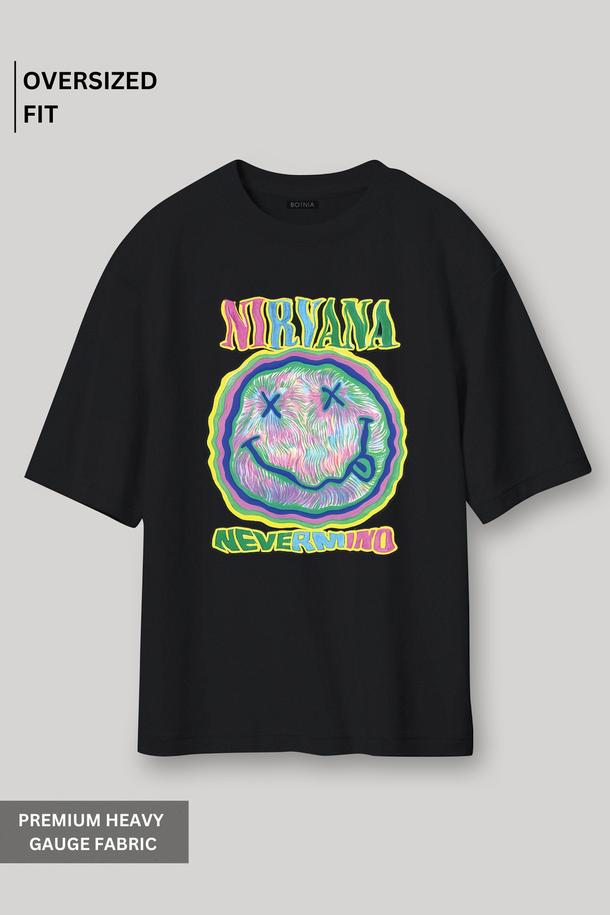 Nirvana Nevermind 2.O Oversized T-Shirt