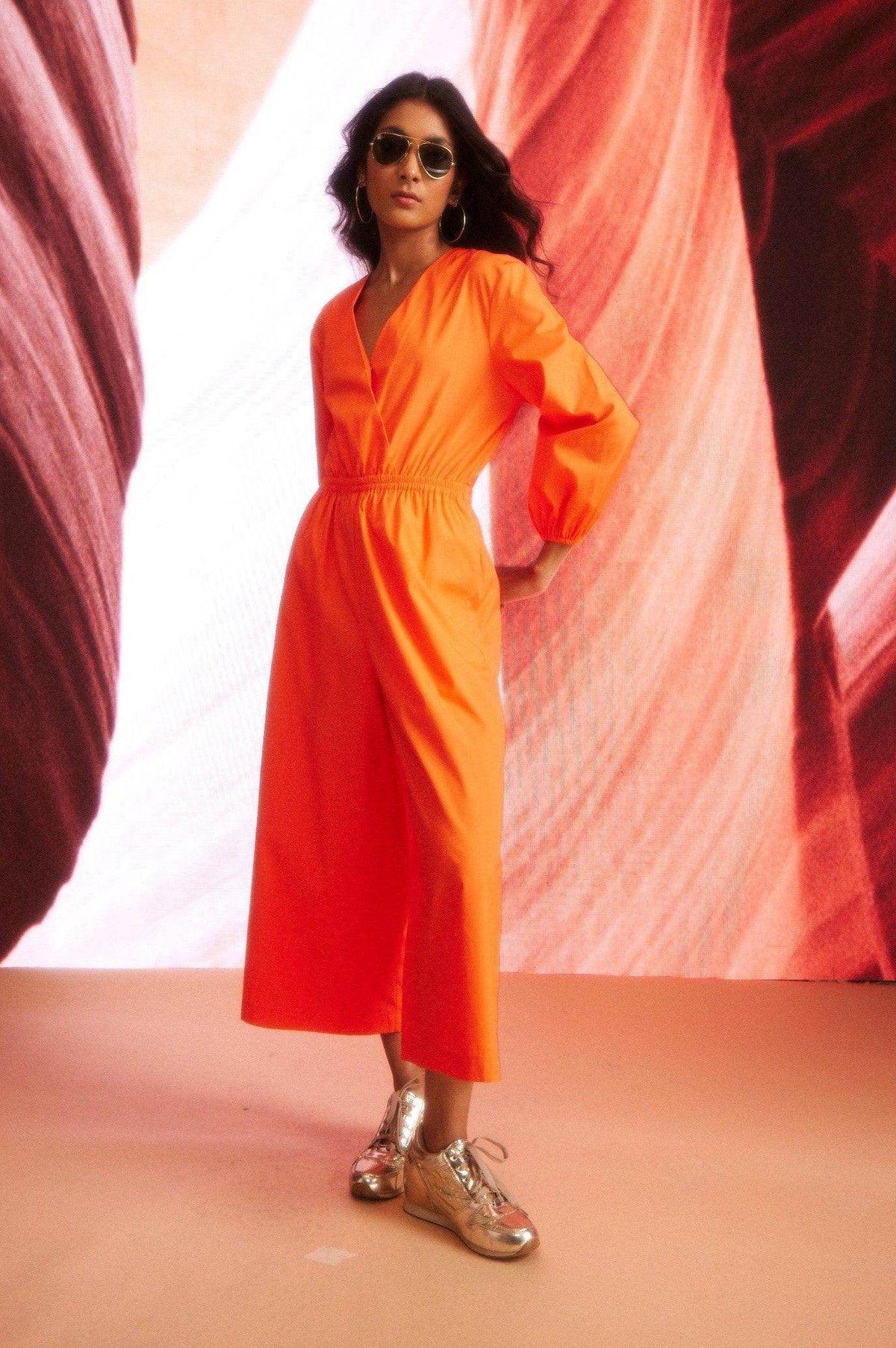 Tangerine Jumpsuit