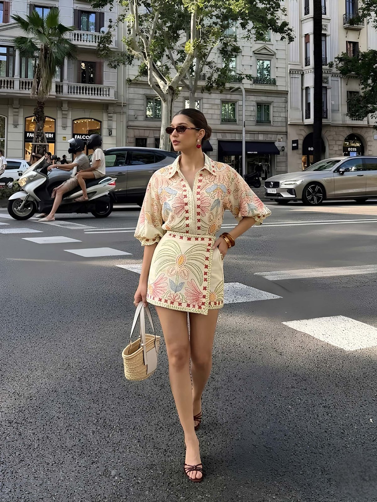 Oasis Printed Co-ord Set