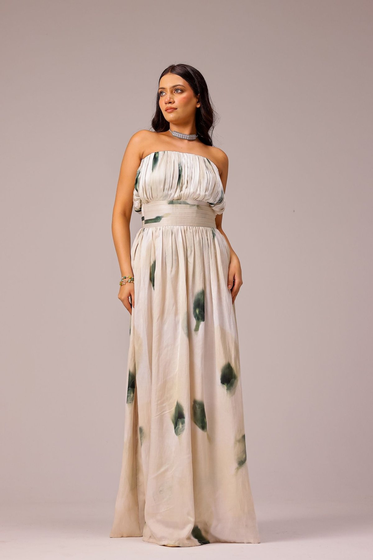 Magnolia Gathered Maxi