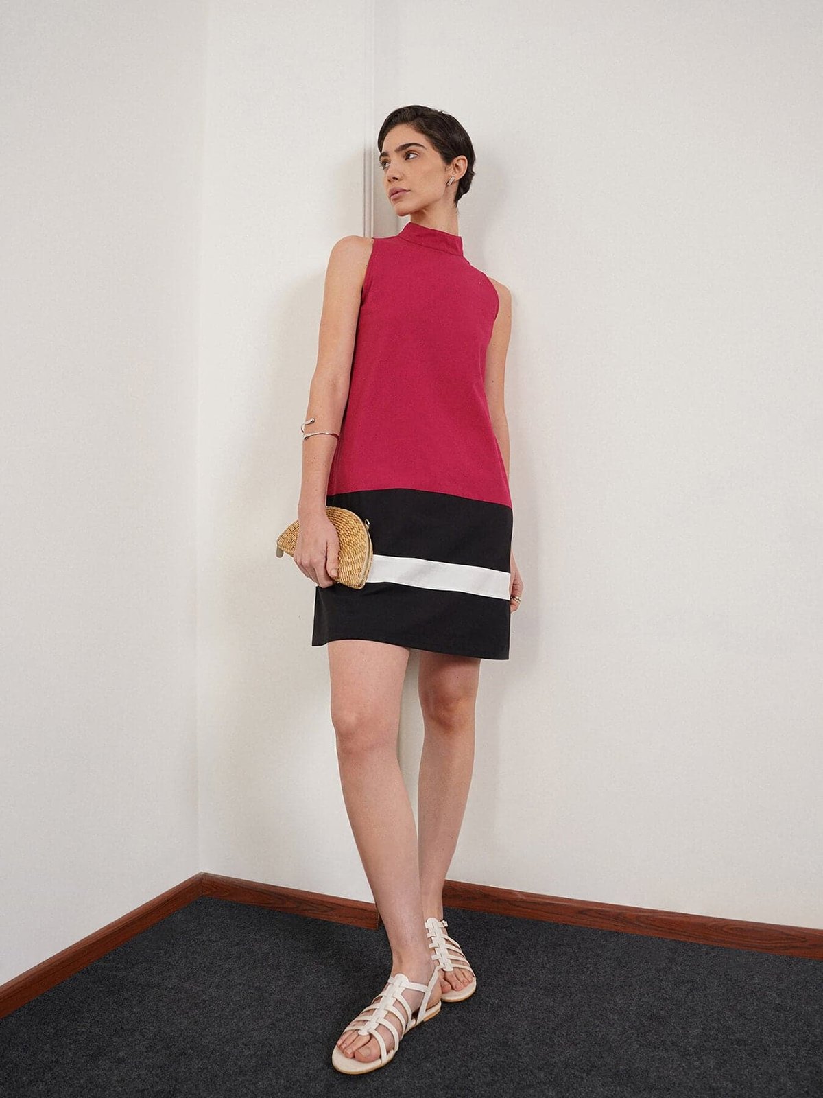 Cotton Shift Dress