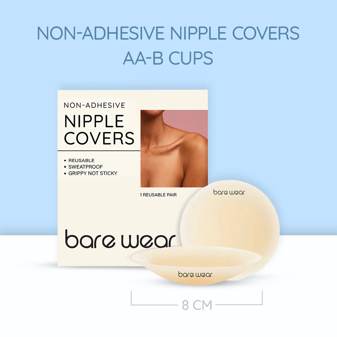 Non-Adhesive Nipple Covers 8 cm (Skin)