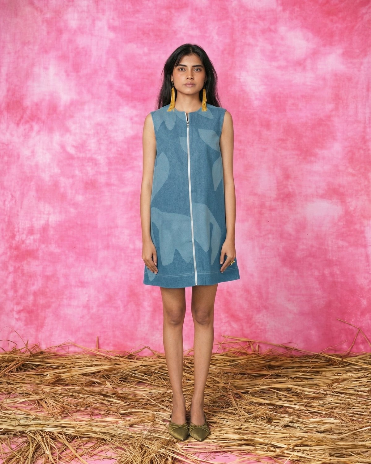 Iris A Line Mini Dress