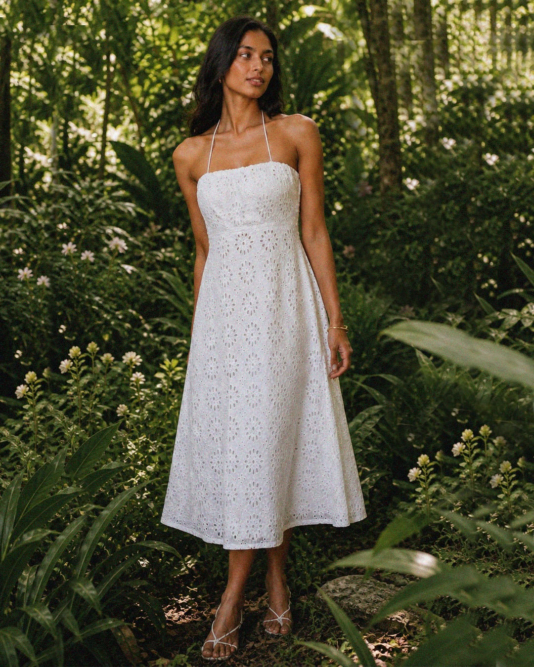 Schiffli Dress