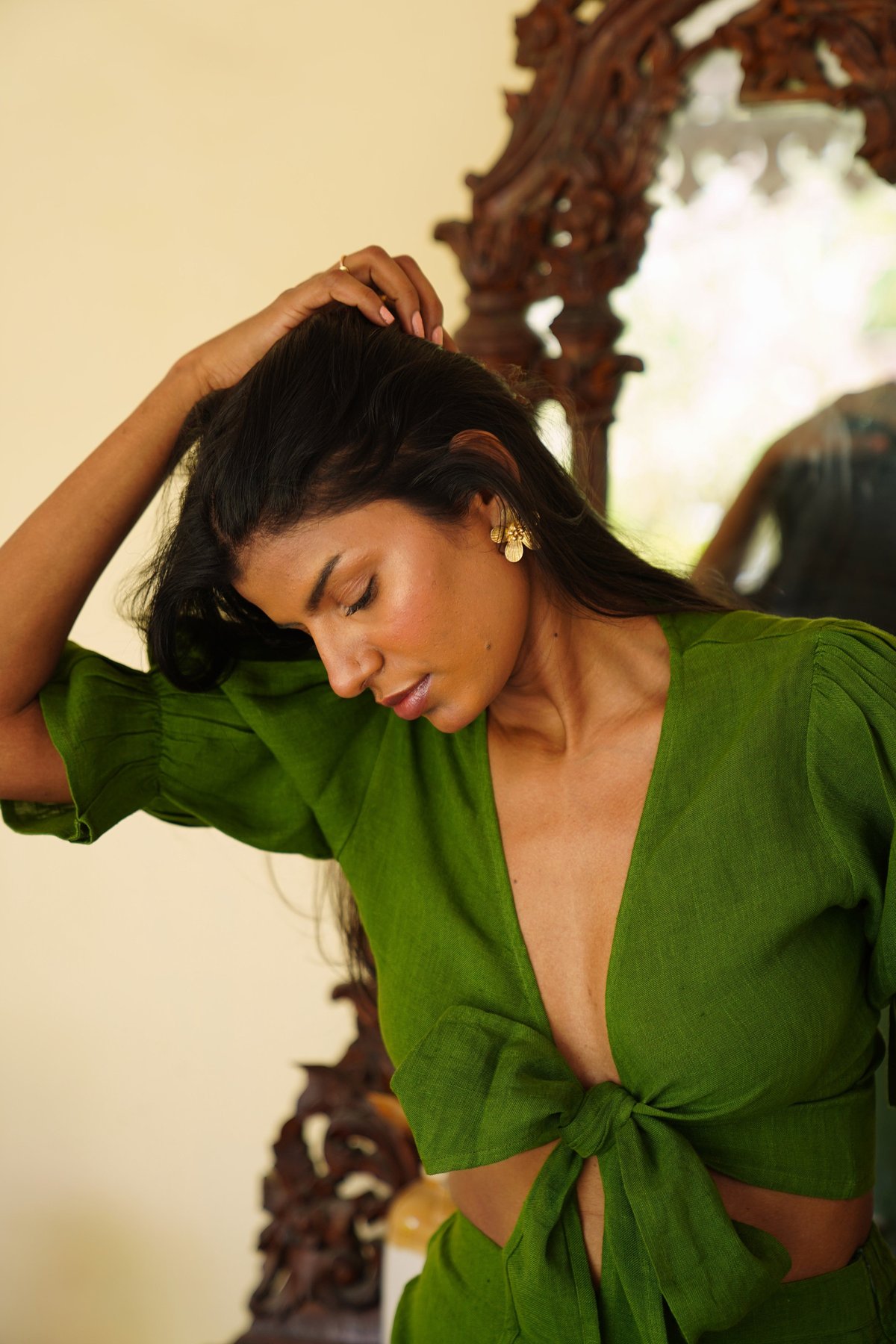 Esme Linen Top