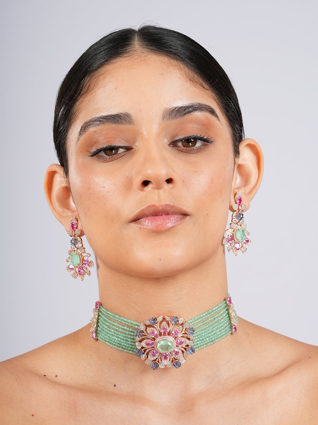 Aura Flower Necklace