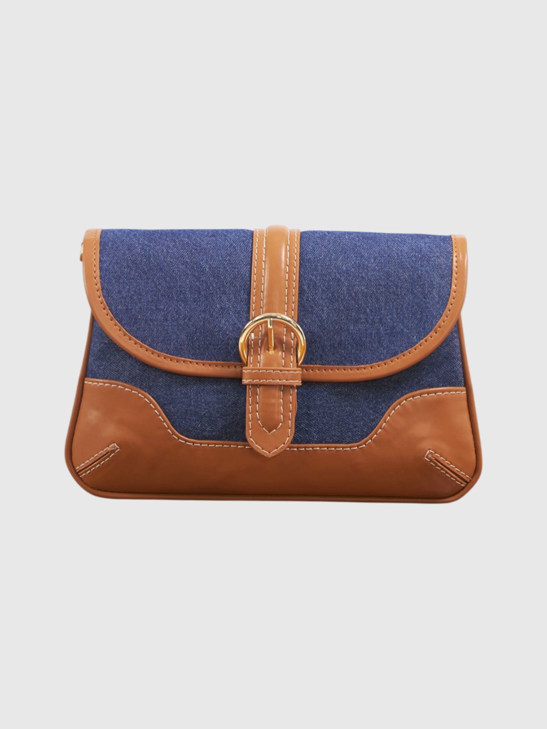 Aura Sling - Dark Denim and Tan