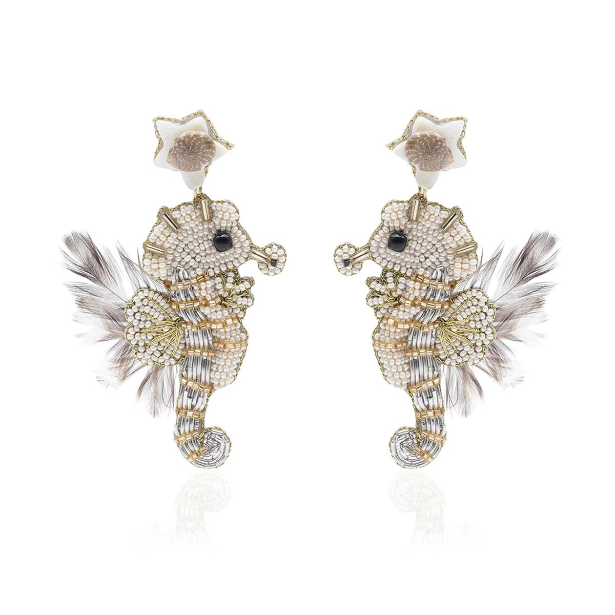 Pacific Seahorse Earrings
