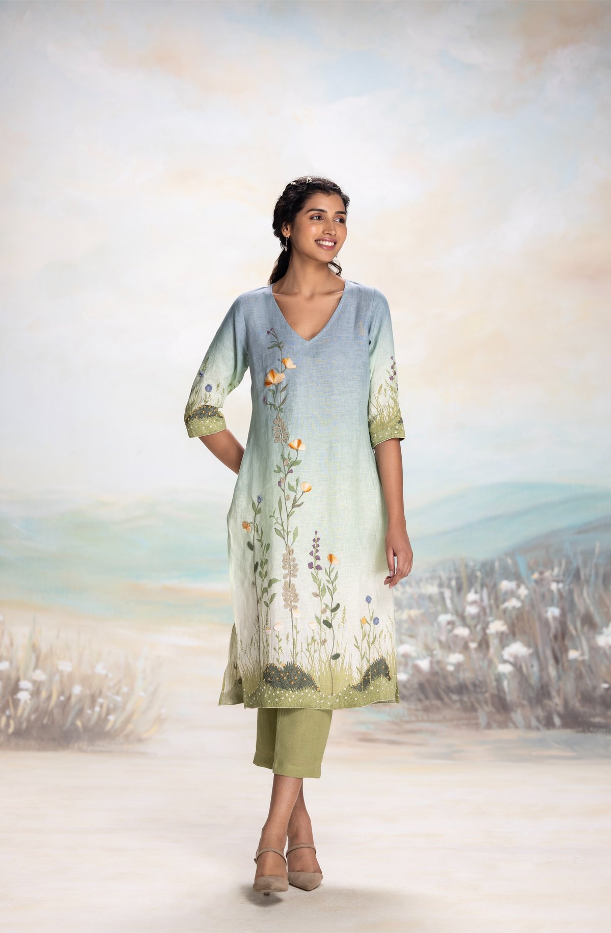 Landscape Kurta