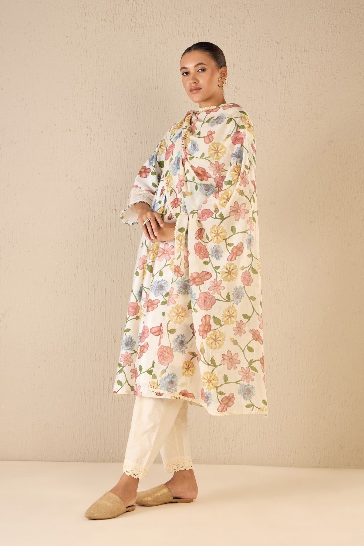 Flora: Multicolor Floral Kurta