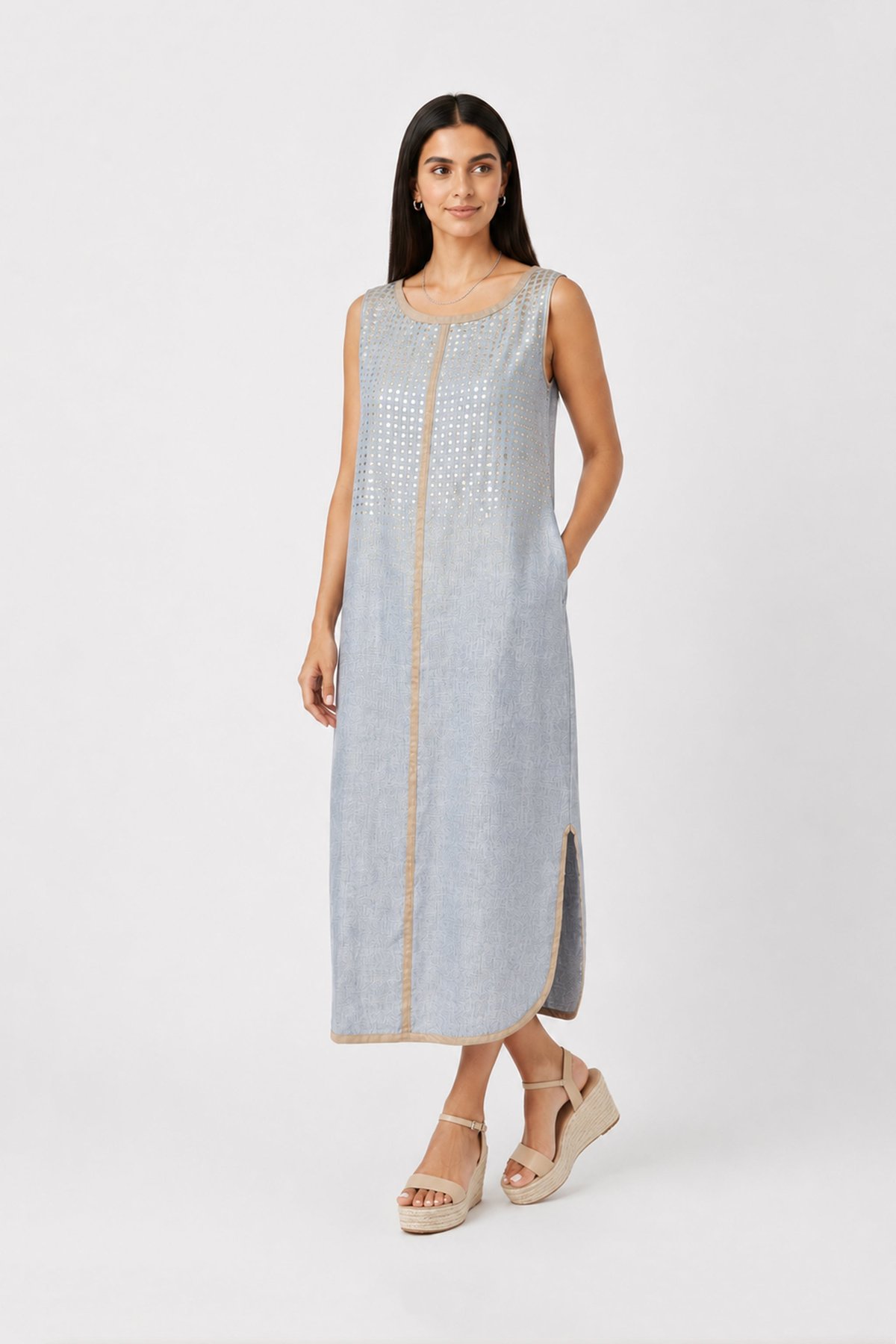 Sunlit Tiles Roots Dress