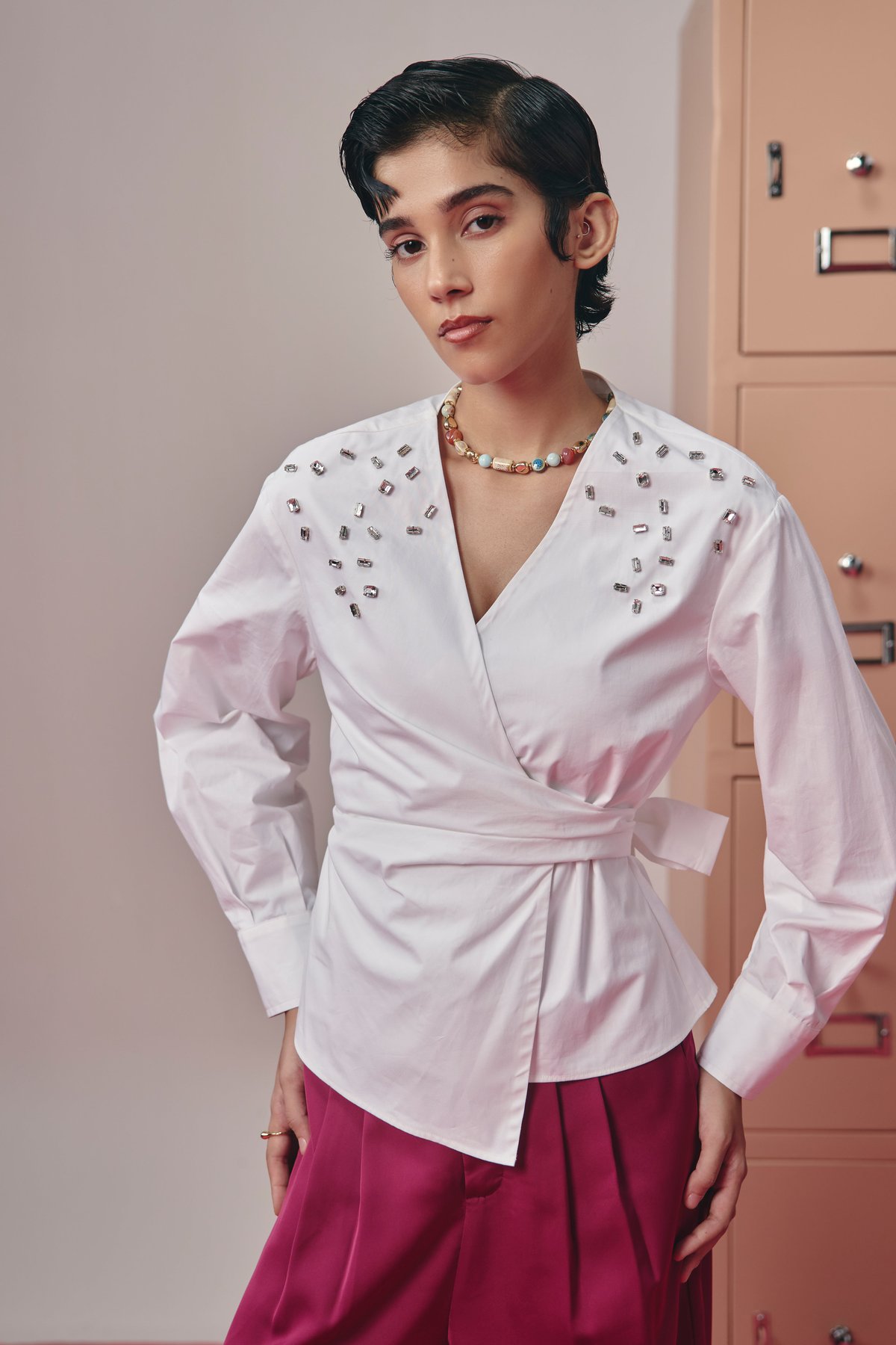 Zia Embellished Top