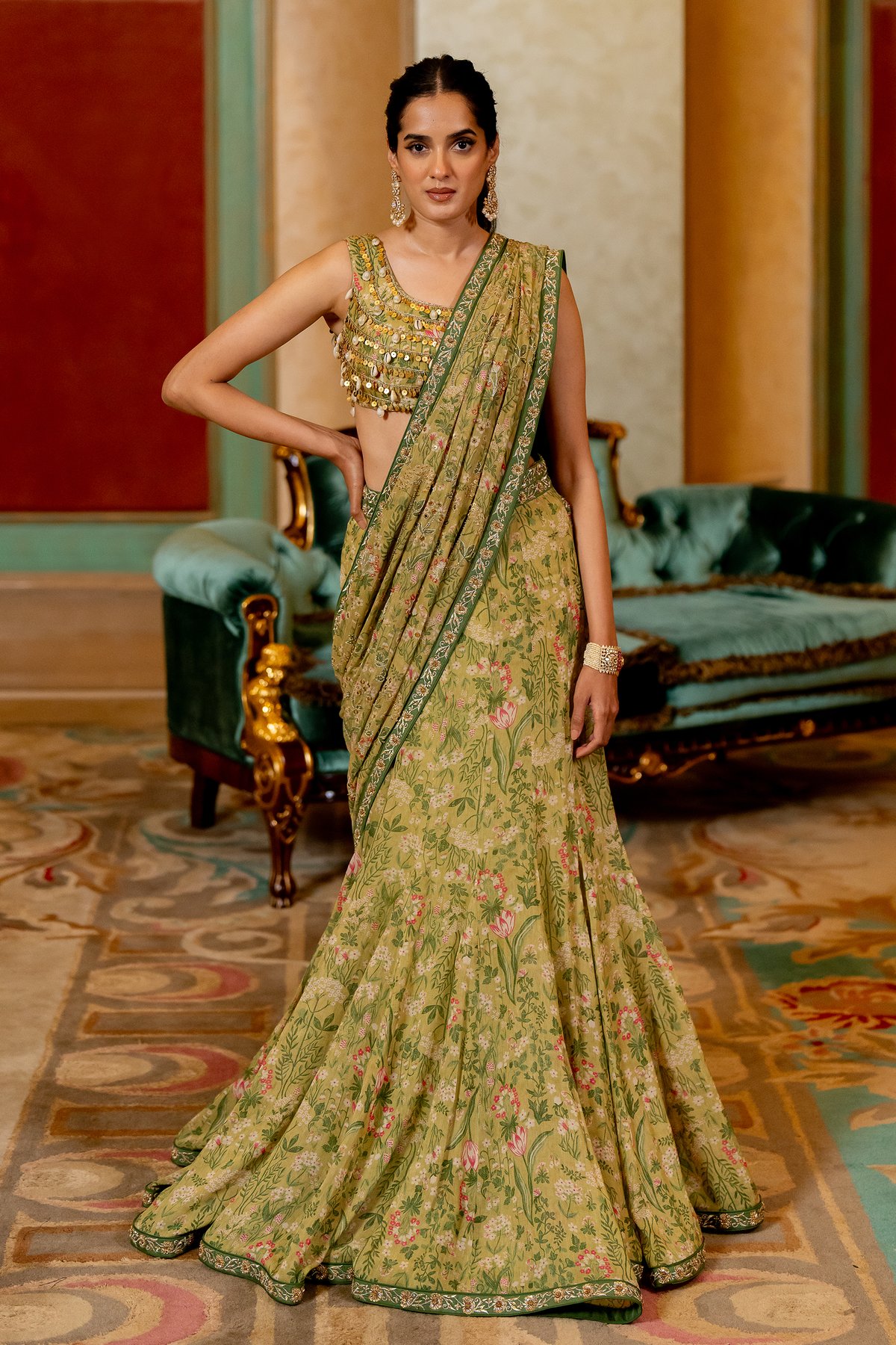 Hailey Saree Set
