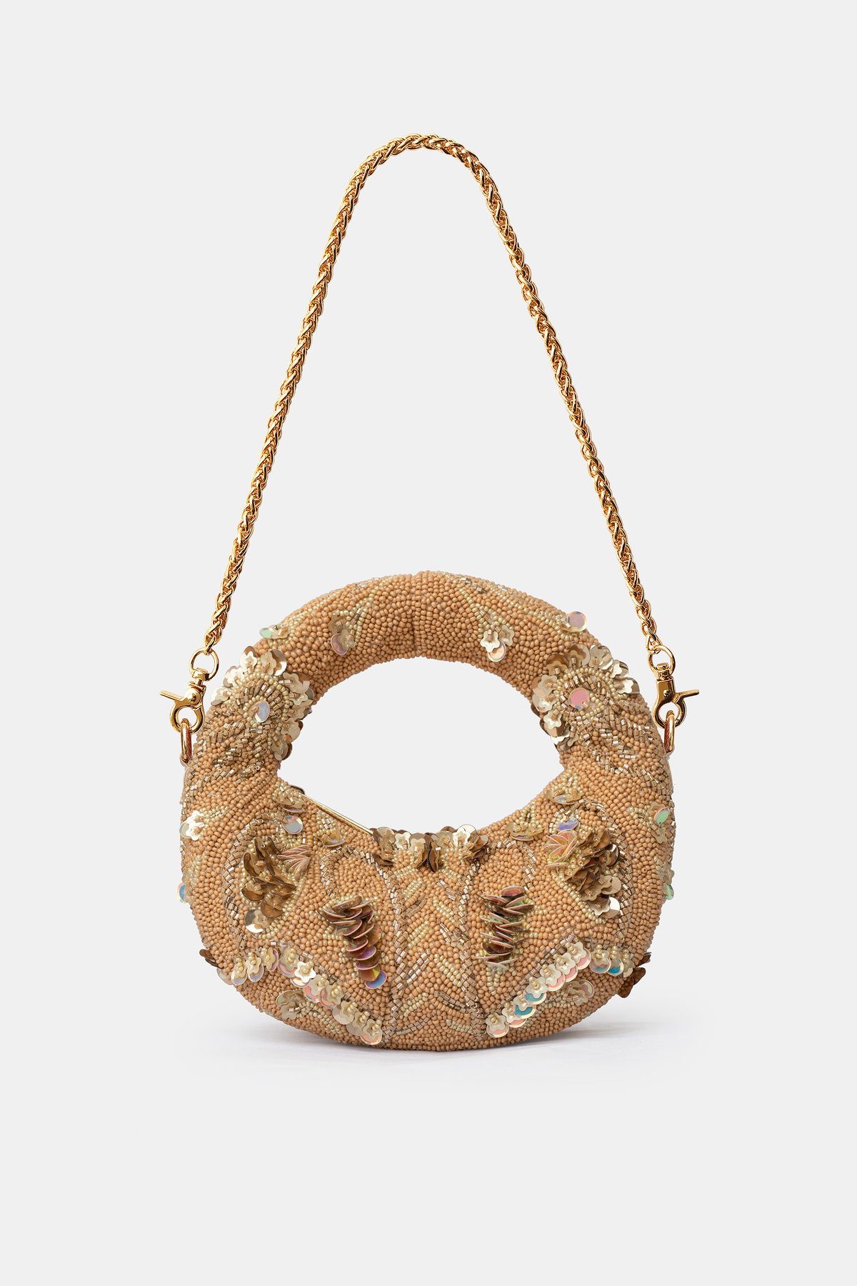 Desert Shine Mini Matt Gold Bag