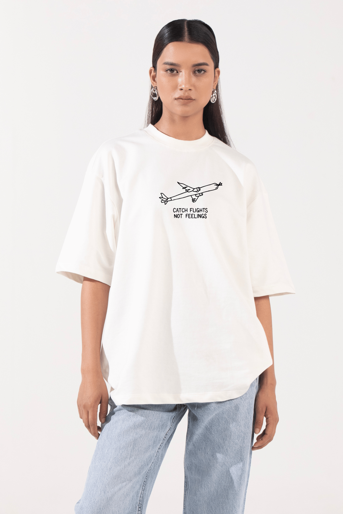 Catch Flights Oversized T-Shirt
