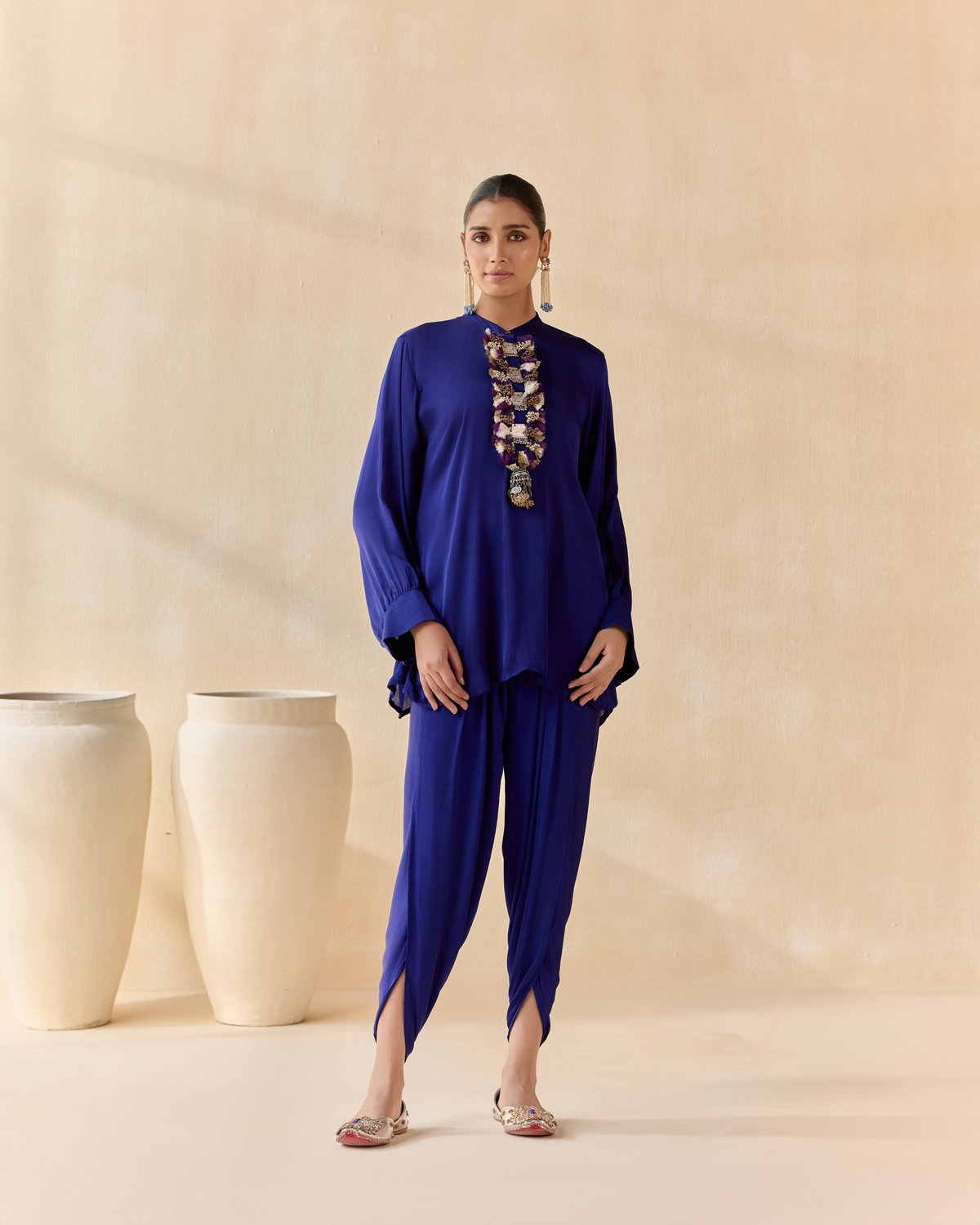 Neelambara Co-ord Top