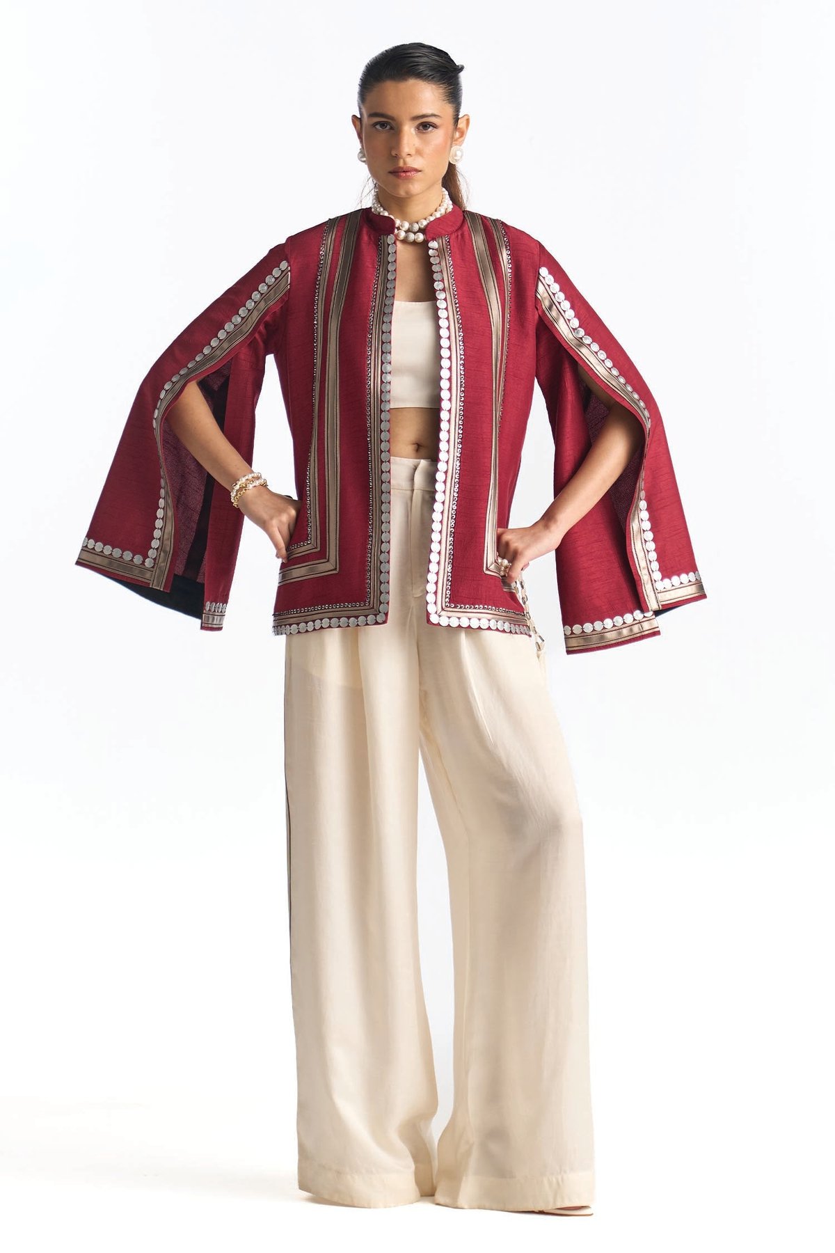 Siam Jacket With Halo Co-ord