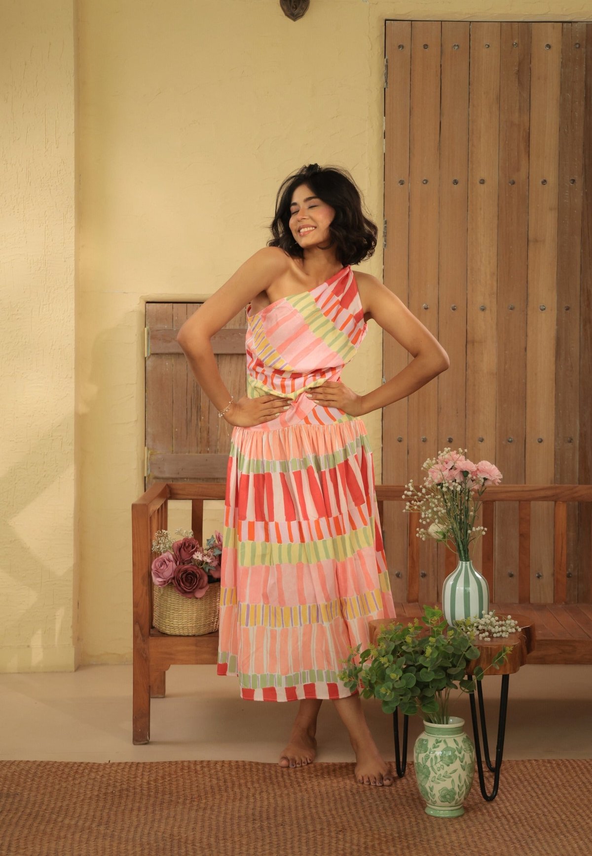 Havana One Shoulder Dress