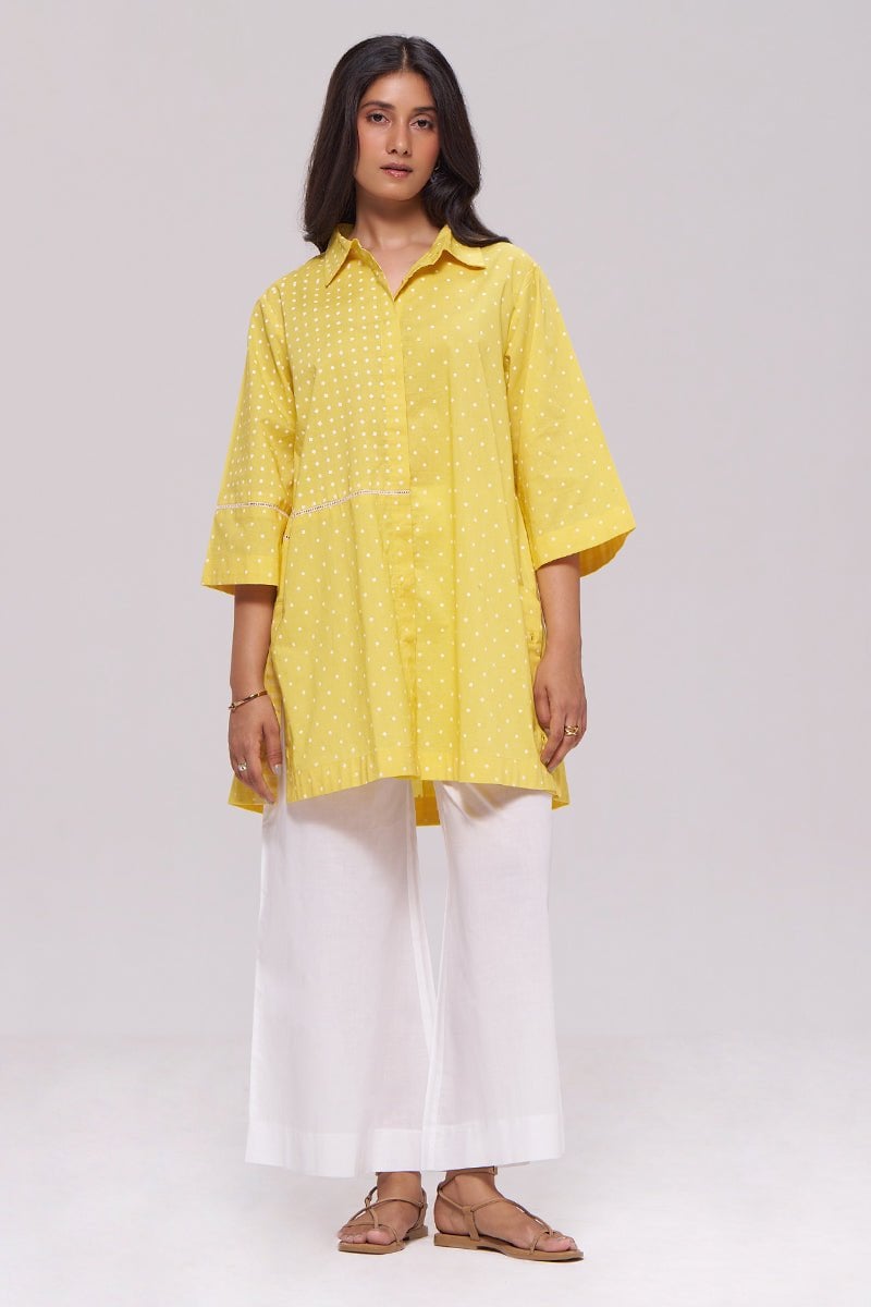 Sunny Yellow Cotton Co-ord Set