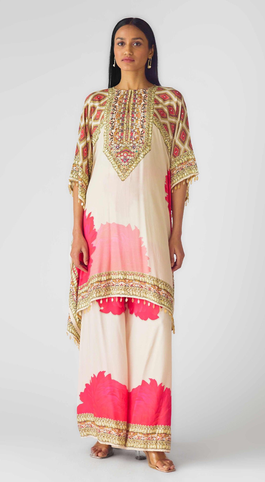 Muslin Embroidered Suits Set