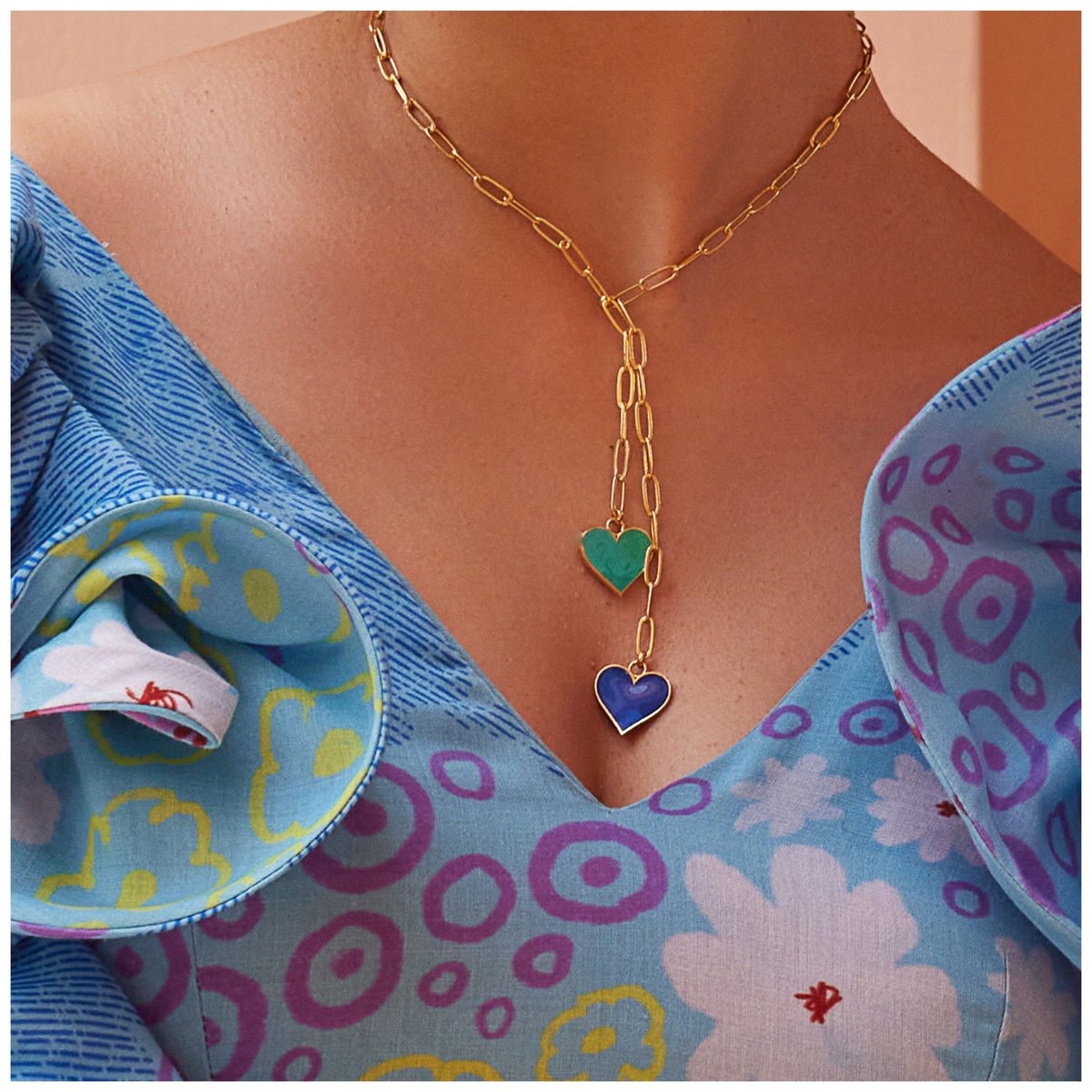 Twin Heart Necklace